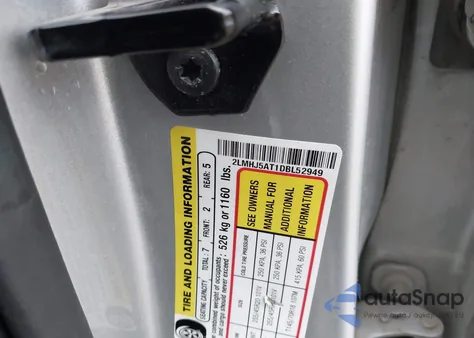 2013 Lincoln Mkt Ecoboost z USA, uszkodzony, nr VIN 2LMHJ5AT1DBL52949